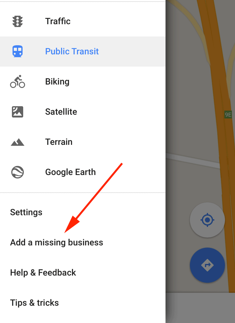 Google Maps-App iOS: Hinzufügen von neuen Geschäften