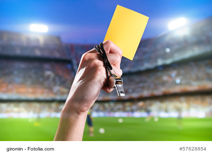 Penalty, Gelbe Karte