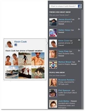 Bing: Fotos von Facebook-Freunden suchen