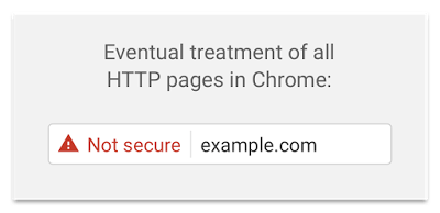 Google Chrome: Hinweis auf unsichere Seite