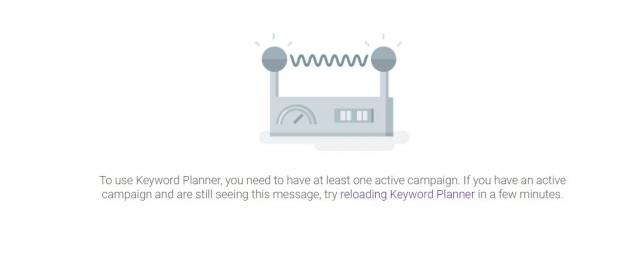 Google Keyword-Planer: Fehler