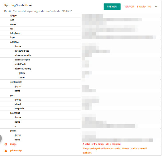 Structured Data Tesing Tool: Beispiel