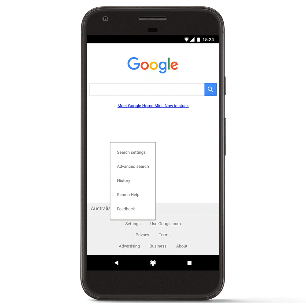 Google: neue Lokalisierung