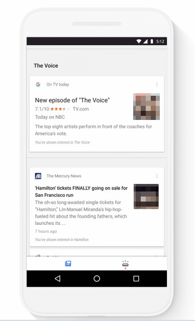 Google: neuer Newsfeed für die Android-App