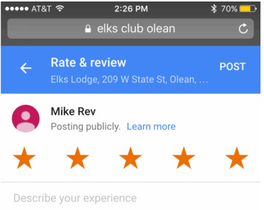 Google Reviews: neue mobile Oberfläche