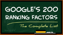 200 Google Rankingfaktoren auf einen Blick