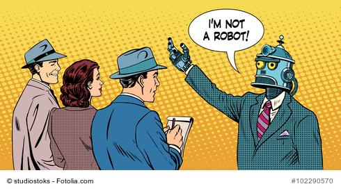 Ich bin kein Roboter