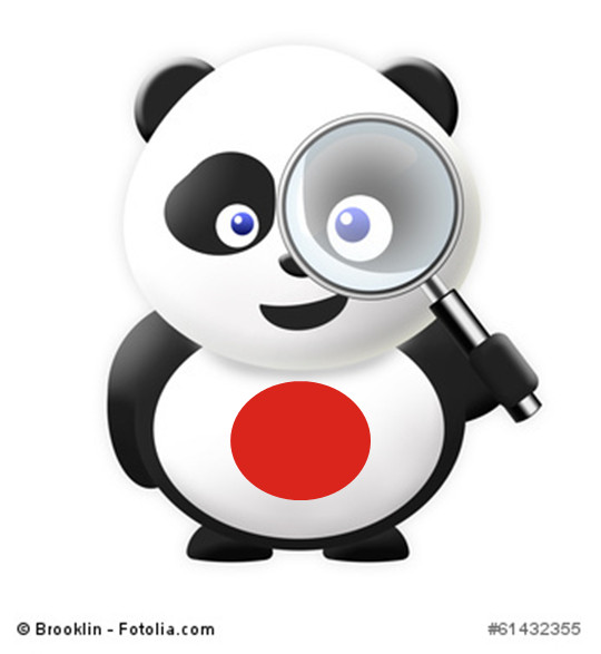 Der Panda in Japan
