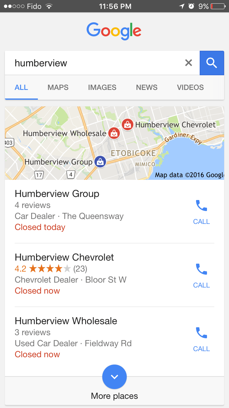 Pins in Google Maps mit unterschiedlichen Farben