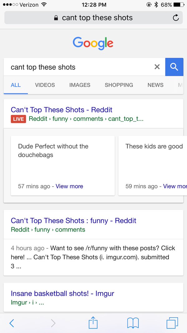 Google zeigt Kommentare für Nachrichten-Threads aus Reddit in einem Karussell an