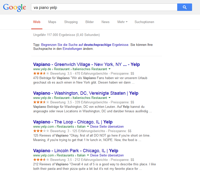 Suchergebnisse für die Google-Suche nach 'va piano yelp'