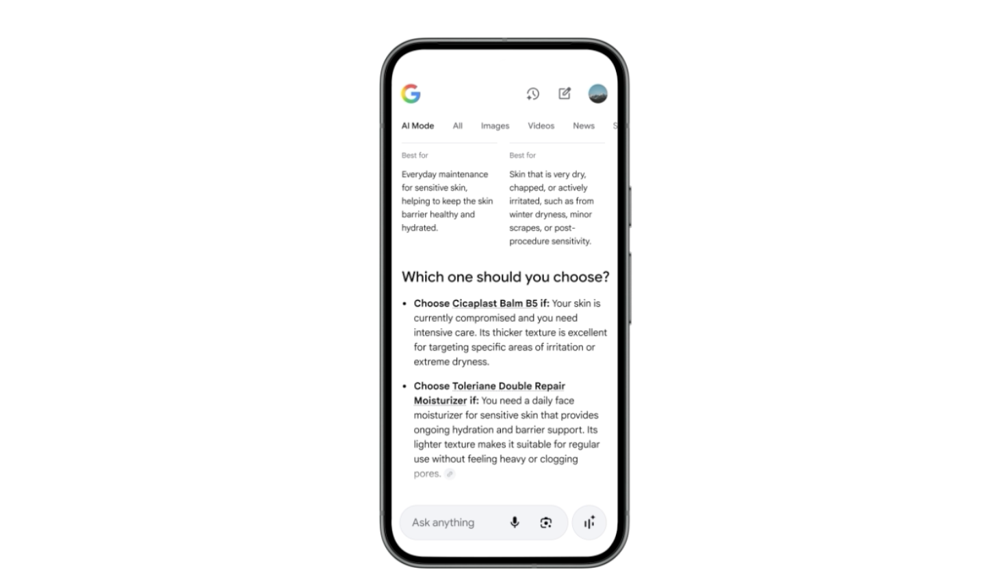 Google Shopping mit Produktvergleich