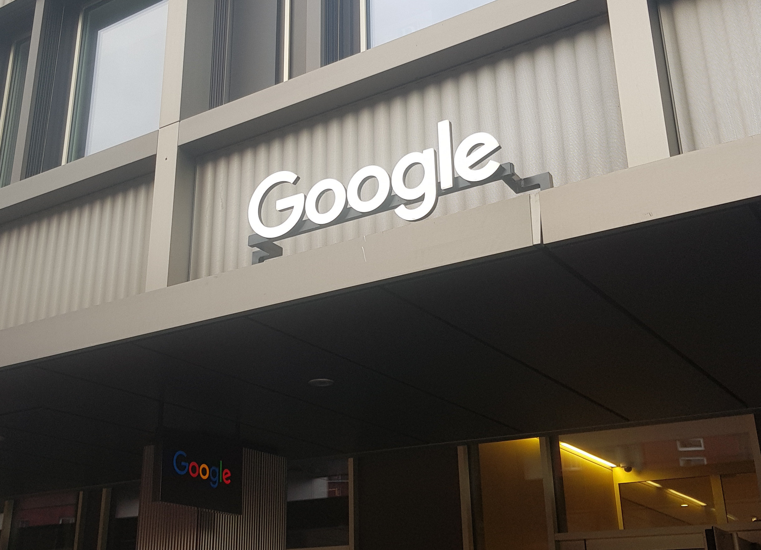 Google-Gebäude von außen