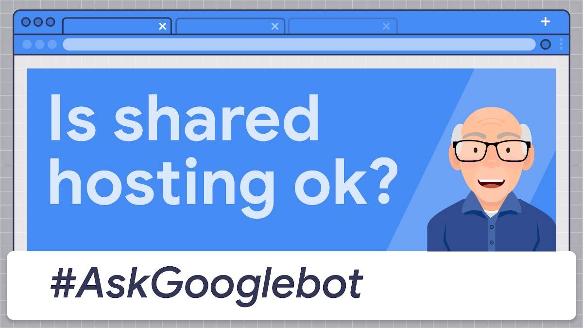 Google: Shared Hosting ist ok