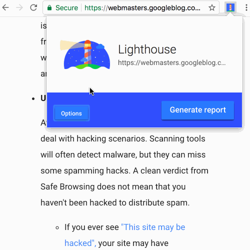 Google: Lighthouse SEO-Check als Chrome-Erweiterung