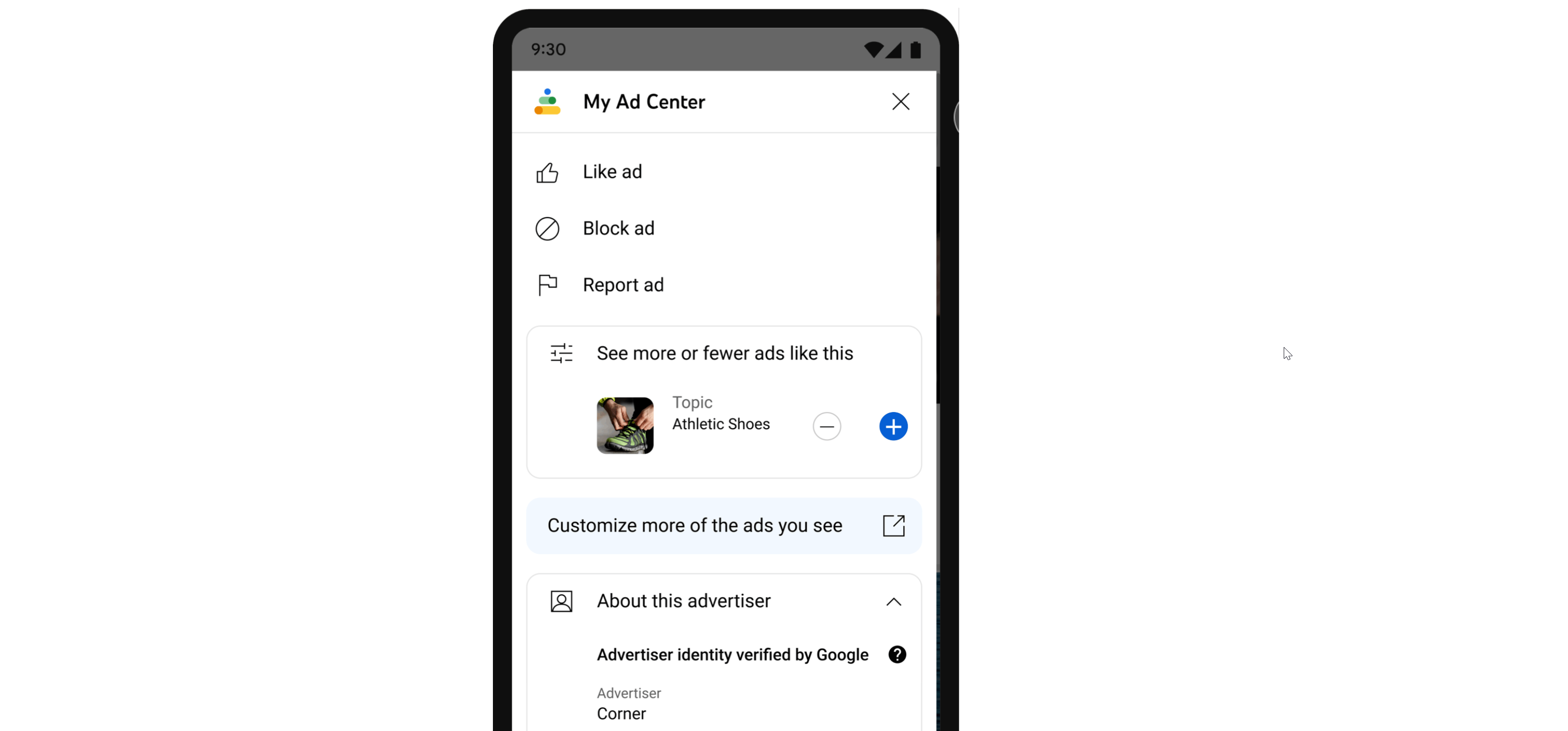 Google My Ad Center: Anzeigen steuern