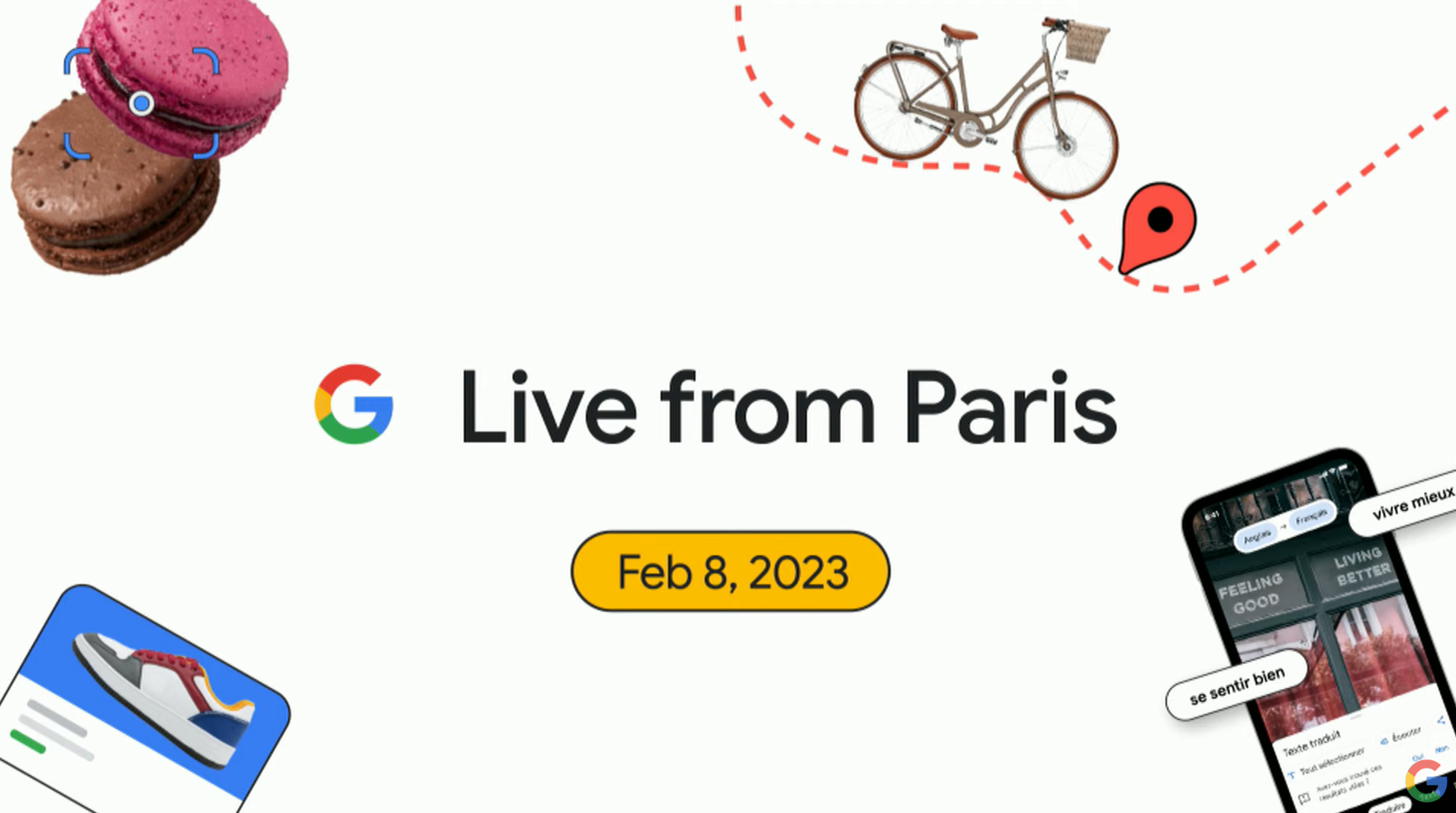 Google Event Paris 8. Februar 2023