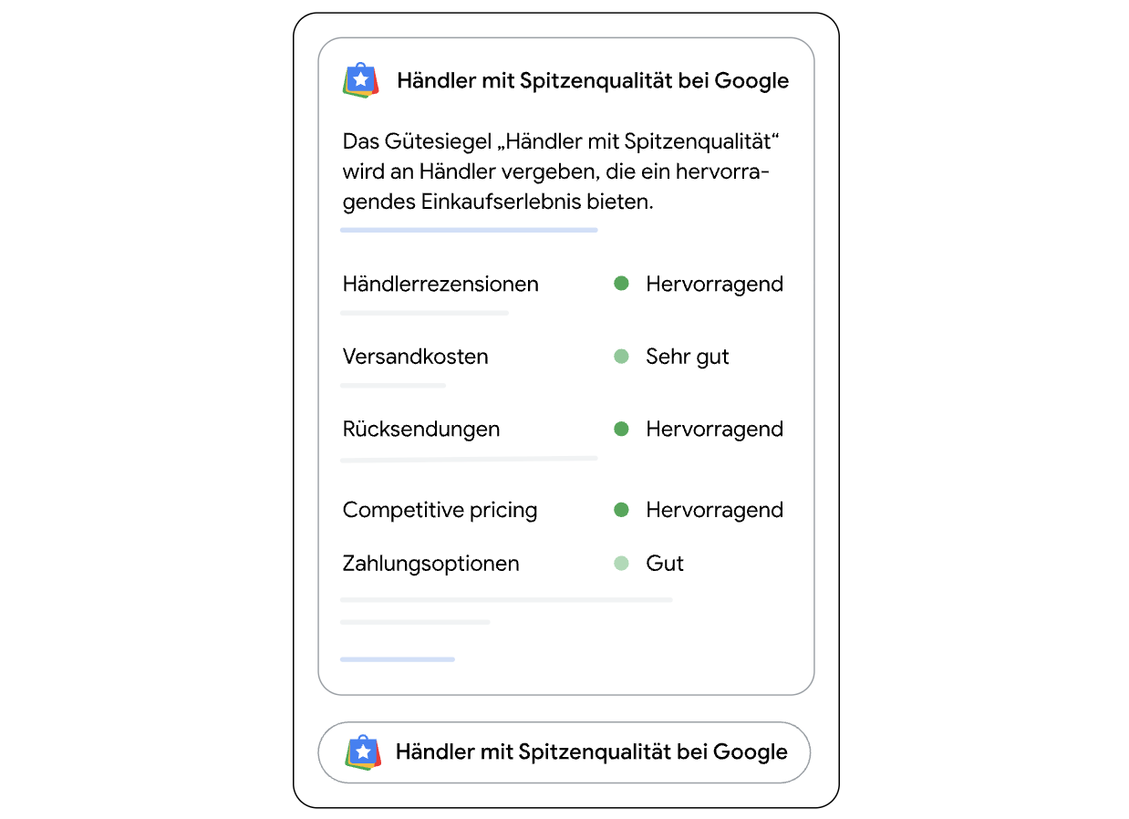 Google Store Widget für Händler mit Spitzenqualität