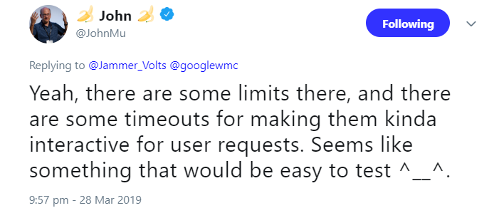 Google-Tools haben Limits