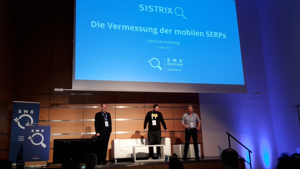 Hanns Kronenberg und Norman Nielsen auf der SMX München 2017