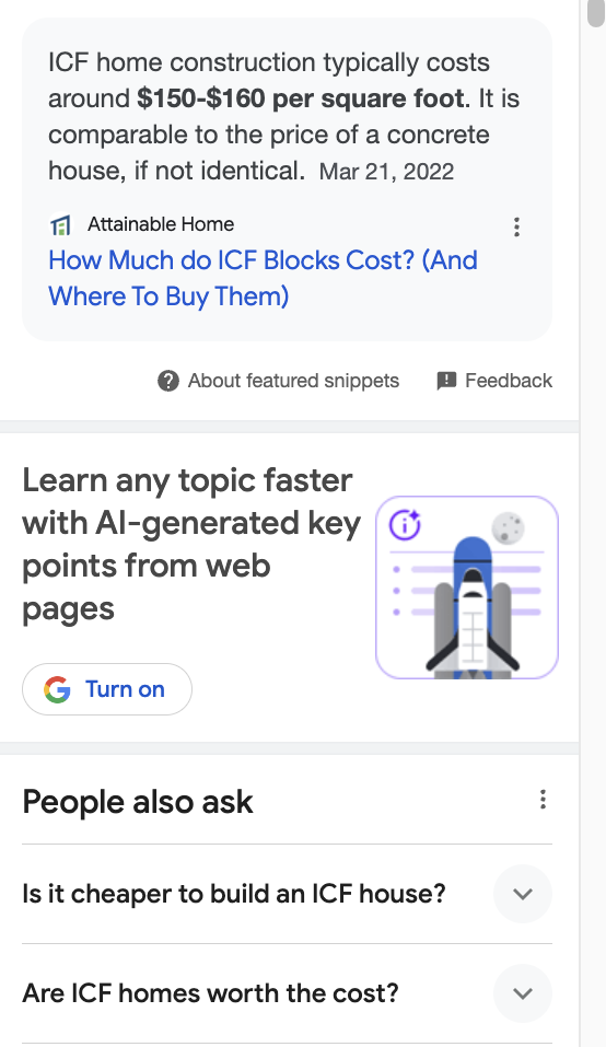 Learn any topic faster with AI generated key points from web pages