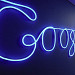 Google Neon-Schriftzug