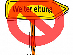 Weiterleitung verboten