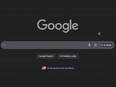 Google Startseite mit AI Mode