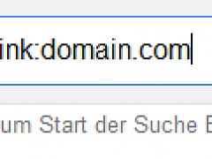 Link-Suchoperator