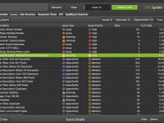 Screaming Frog 17.0 Screenshot