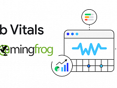 Screaming Frog ruft Google Core Web Vitals ab