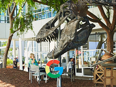 Google: Stand, der Dinosaurier