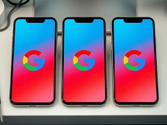 Google Logo auf Handys