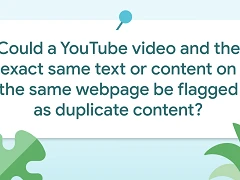 Google: Entsteht durch YouTube Videos Duplicate Content