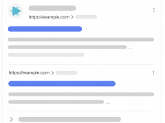 Indented Search Results