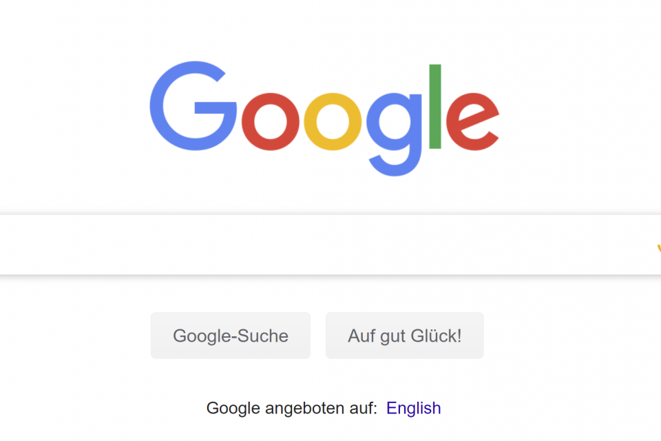Google Suchfeld