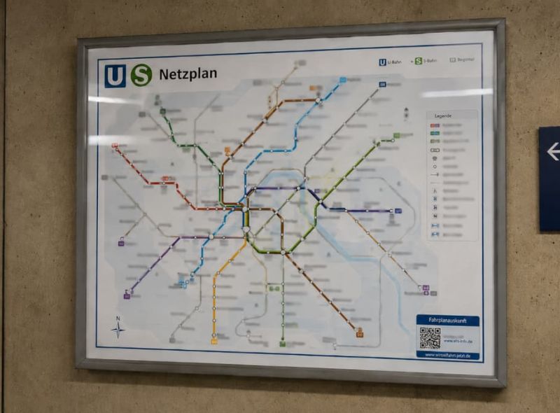 Navigation: U-Bahn-Netzplan