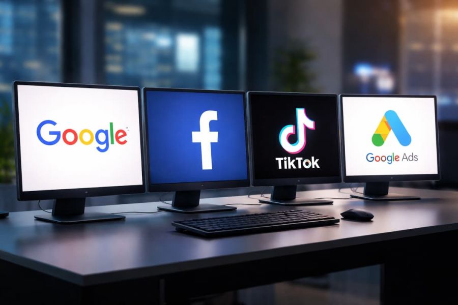 Quellen für Website-Traffic