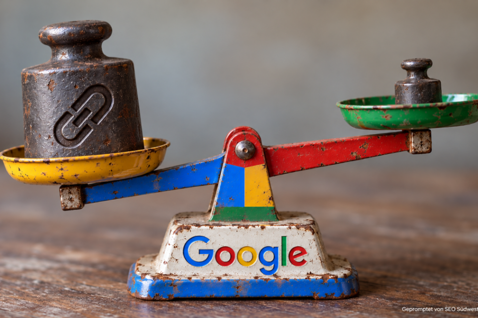 Google Linchpin Links Gewicht