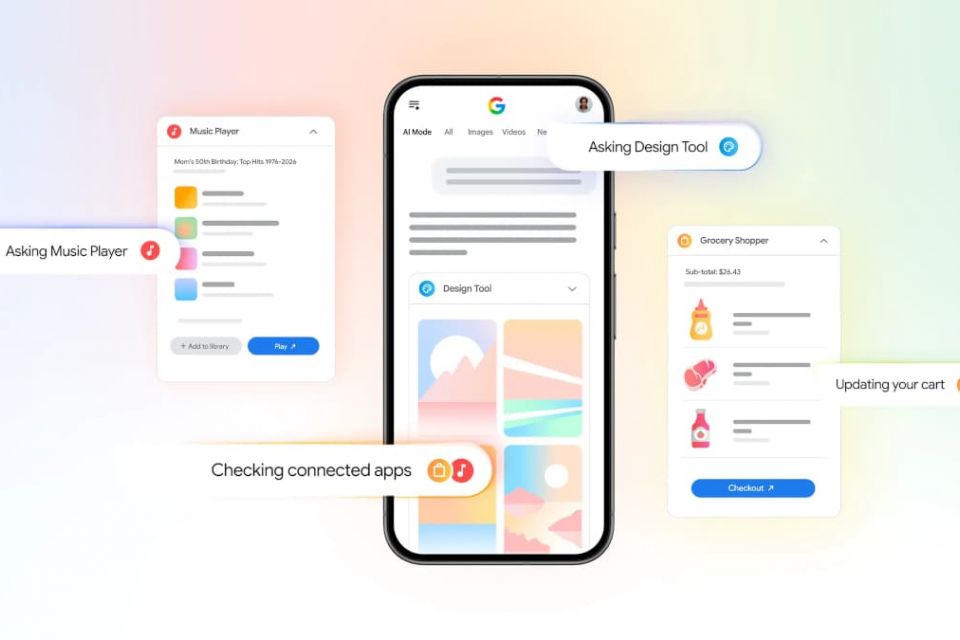 Google AI Mode: Verbindung mit Apps
