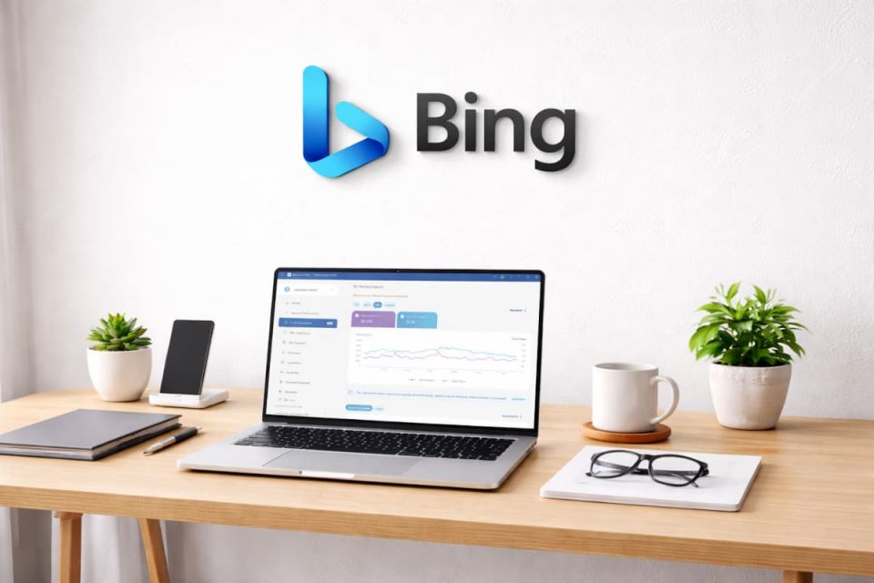 Bing Webmaster Tools Schreibtisch