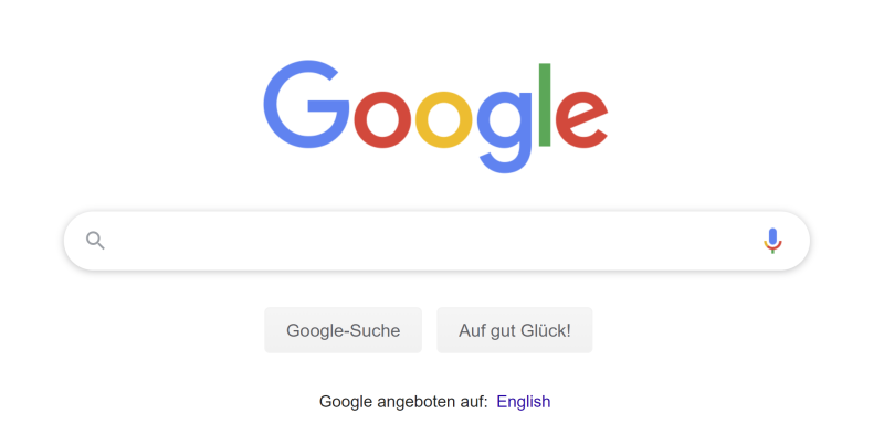 Google Suchfeld