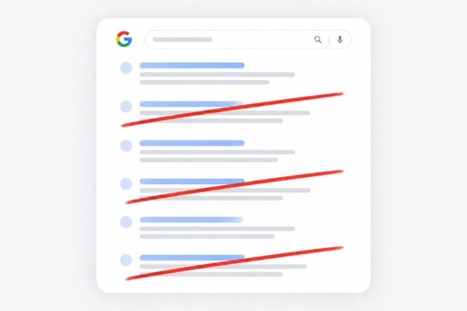 Google Fake SERP