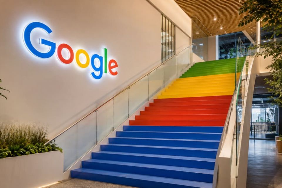 Google Treppe