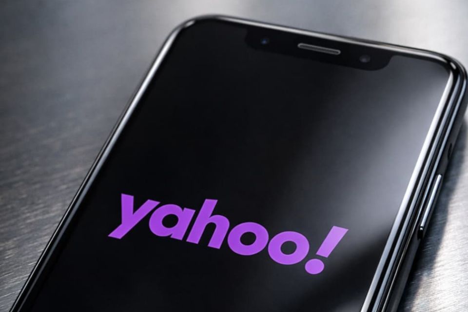 Yahoo auf dem Smartphone